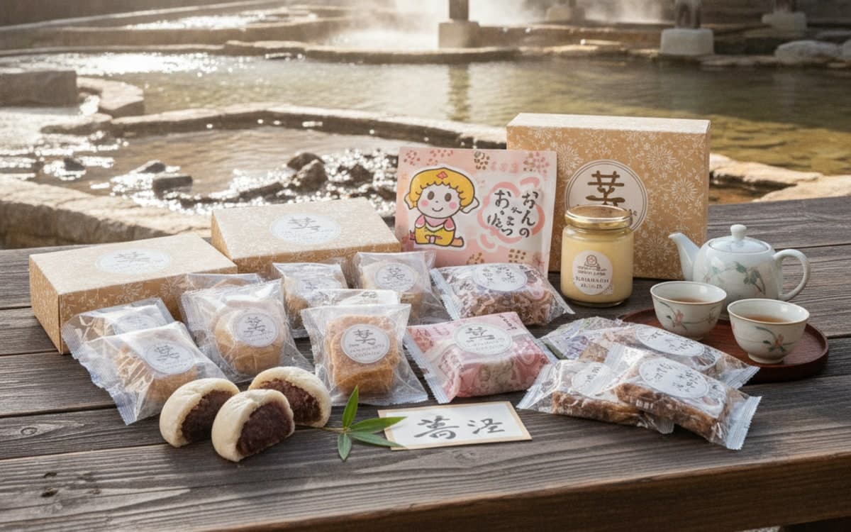 【高橋由美厳選】草津温泉湯畑周辺で買える人気のお菓子土産|地元が愛する逸品