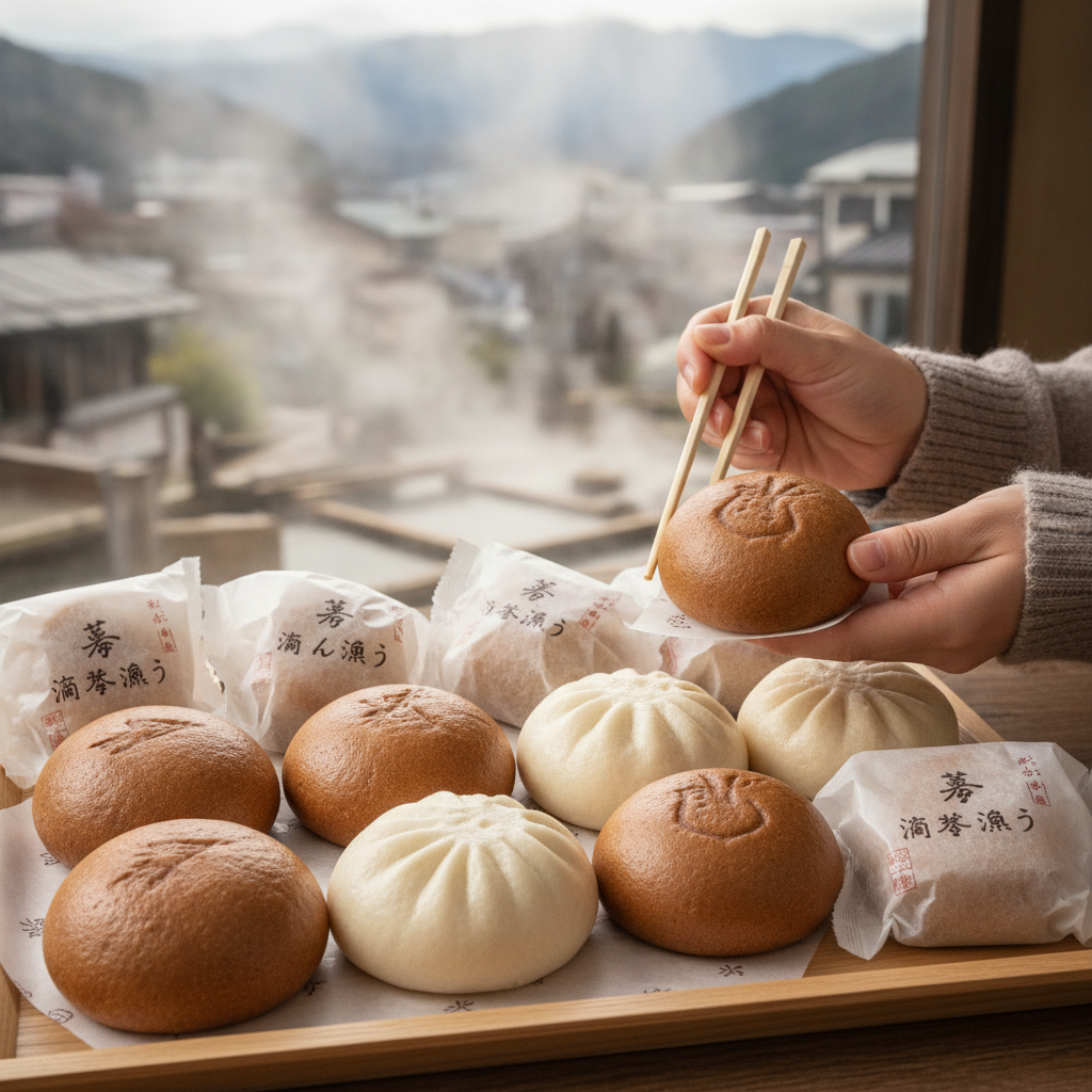 草津温泉お土産の真髄:温泉饅頭徹底比較!人気と秘伝の味を地元編集長が解説